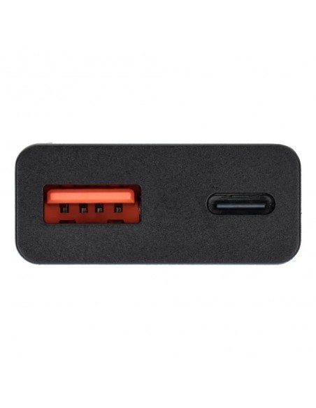 Įkroviklis Blue Star Slim GaN 25W USB-C/USB-A juodas
