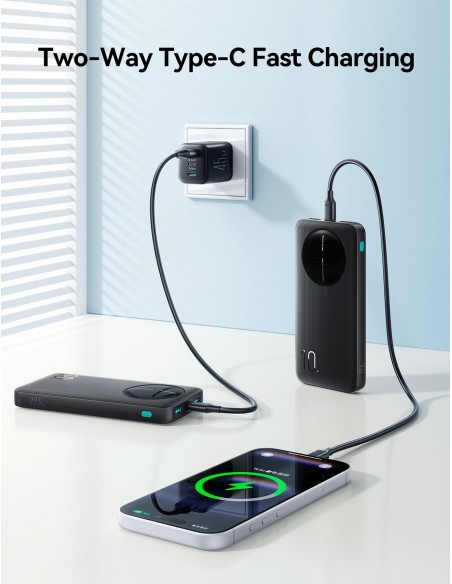 Išorinė baterija Power Bank Joyroom JR-PBF12 Pro 22.5W 10000mAh juoda