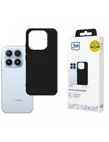 Dėklas 3mk Matt Case Xiaomi 17T juodas