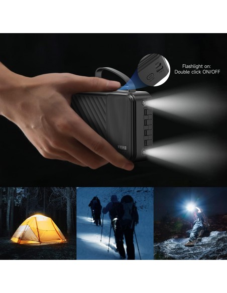 Išorinė baterija Power Bank Dudao K11 Pro 10W 20000mAh juoda