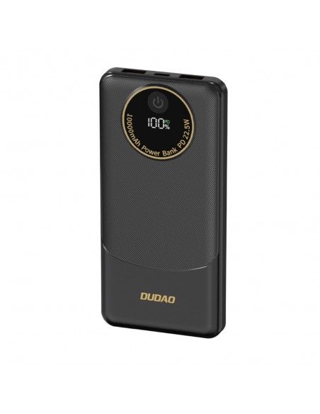 Išorinė baterija Power Bank Dudao K12 22.5W 10000mAh juoda
