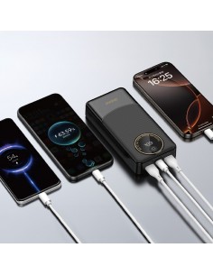Išorinė baterija Power Bank Dudao K12 Pro 22.5W 20000mAh juoda 2
