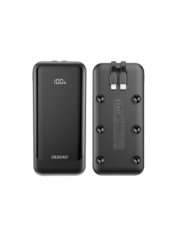 Išorinė baterija Power Bank Dudao K15 22.5W 10000mAh juoda