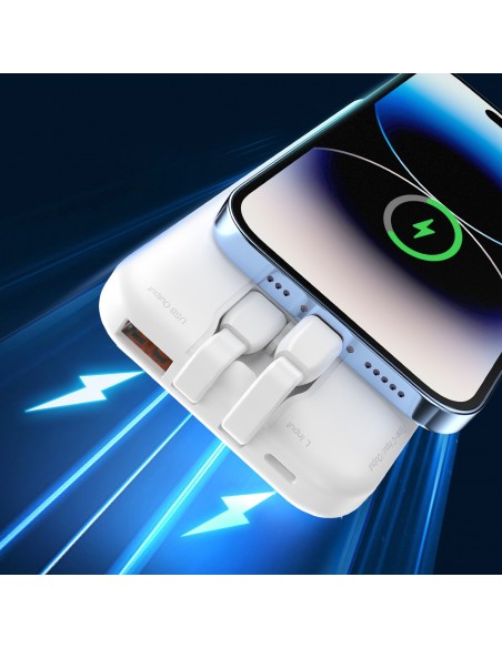 Išorinė baterija Power Bank Dudao K15 22.5W 10000mAh juoda