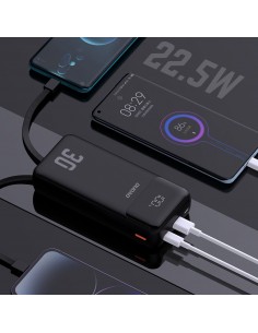 Išorinė baterija Power Bank Dudao K15 Max 22.5W 30000mAh juoda 2