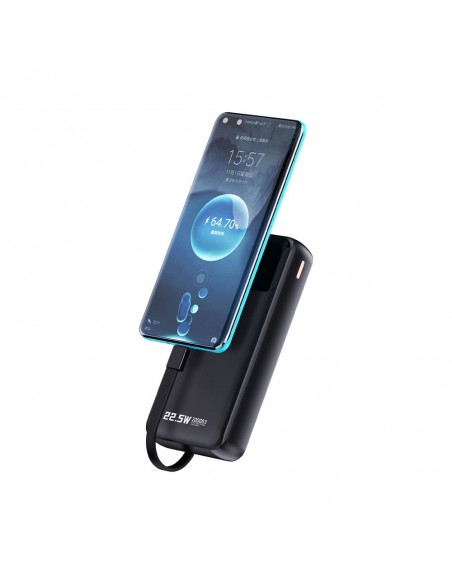 Išorinė baterija Power Bank Dudao K15 Pro 22.5W 20000mAh juoda