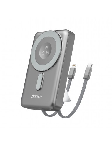 Išorinė baterija Power Bank Dudao K29 MagSafe 20W 10000mAh pilkas