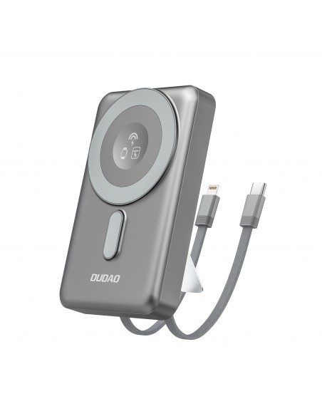 Išorinė baterija Power Bank Dudao K29 MagSafe 20W 10000mAh pilkas