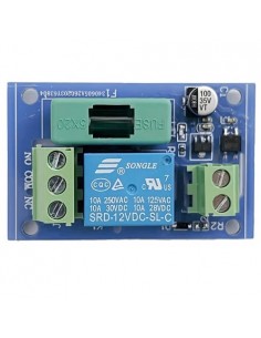 1 kanalo relės modulis 12V DC/ 12-24V AC