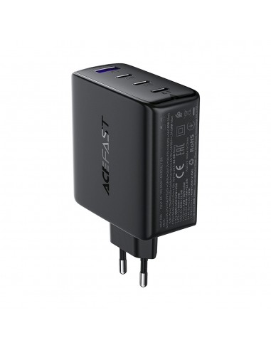 Įkroviklis Acefast A94 100W GaN 3xUSB-C/USB-A juodas