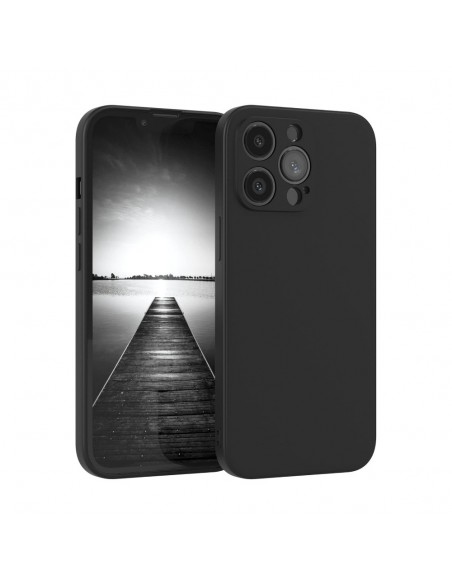 Dėklas Liquid Silicone 1.5mm Xiaomi Redmi A7 4G juodas
