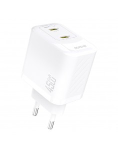 Įkroviklis Dudao A28P GaN 45W 2xUSB-C baltas