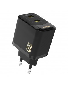Įkroviklis Dudao A28P GaN 45W 2xUSB-C juodas