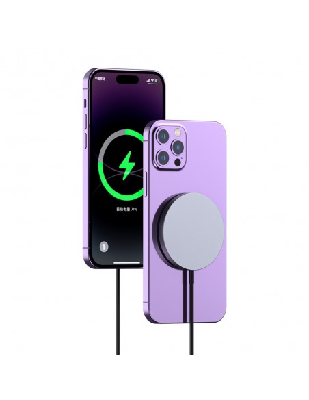 USB kabelis Dudao A12XS USB-C to MagSafe 15W 1.0m juodas