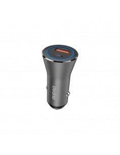 Automobilinis įkroviklis Dudao R4Max 55W USB-C/USB-A pilkas