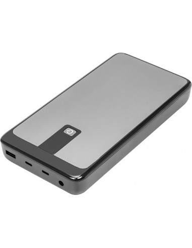 Išorinė baterija 25200mAh, PD60W, QC3.0, 2x USB-C, USB-A, 10 adapterių