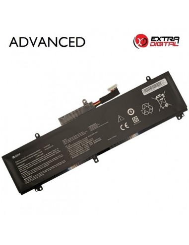 Nešiojamo kompiuterio baterija ASUS C41N1837, 4500mAh, Extra Digital Advanced