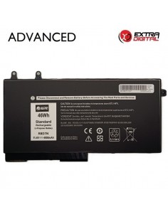 Nešiojamo kompiuterio baterija DELL R8D7N, 4000mAh, Extra Digital Advanced