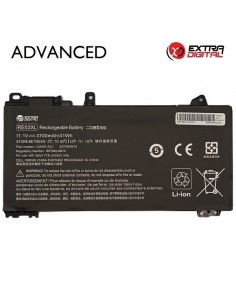 Nešiojamo kompiuterio baterija HP RE03XL, 3700mAh, Extra Digital Advanced