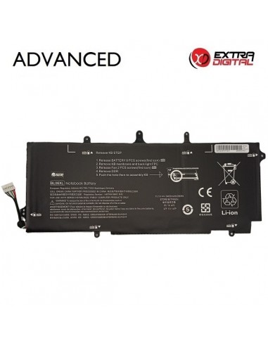 Nešiojamo kompiuterio baterija HP BL06XL, 3400mAh, Extra Digital Advanced