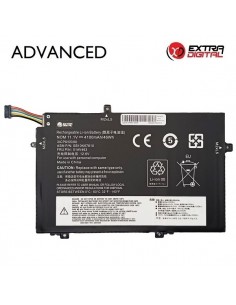 Nešiojamo kompiuterio baterija LENOVO 01AV463, 4100mAh, Extra Digital Advanced