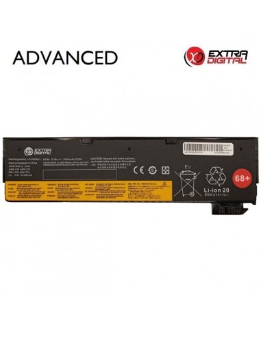 Nešiojamo kompiuterio baterija LENOVO 45N1127, 68+, 2000mAh, Extra Digital Advanced