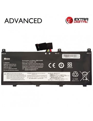 Nešiojamo kompiuterio baterija LENOVO L18M6P90, 6800mAh, Extra Digital Advanced