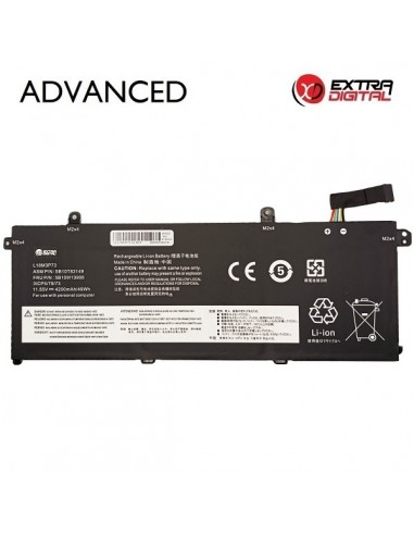 Nešiojamo kompiuterio baterija LENOVO L18M3P73, 4200mAh, Extra Digital Advanced
