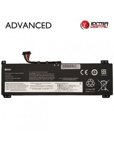 Nešiojamo kompiuterio baterija LENOVO L21M4PC0, 3750mAh, Extra Digital Advanced