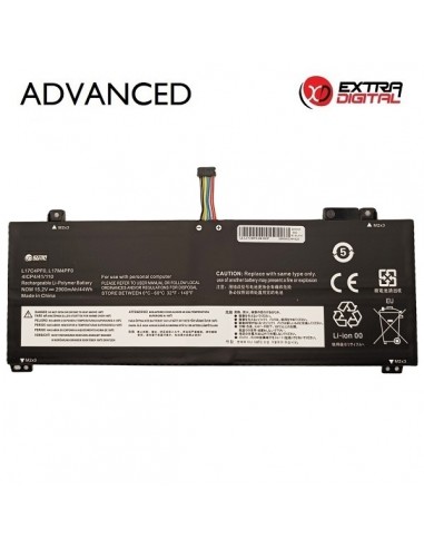 Nešiojamo kompiuterio baterija LENOVO L17C4PF0, 2900mAh, Extra Digital Advanced