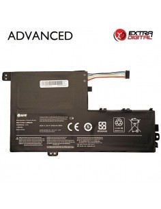 Nešiojamo kompiuterio baterija, LENOVO L15M3PB0, 3400mAh, Extra Digital Advanced