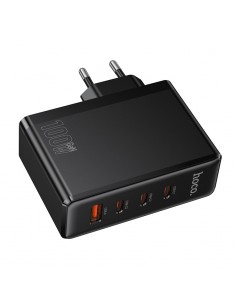 Įkroviklis Hoco N85 100W 3xUSB-C/USB-A juodas 2