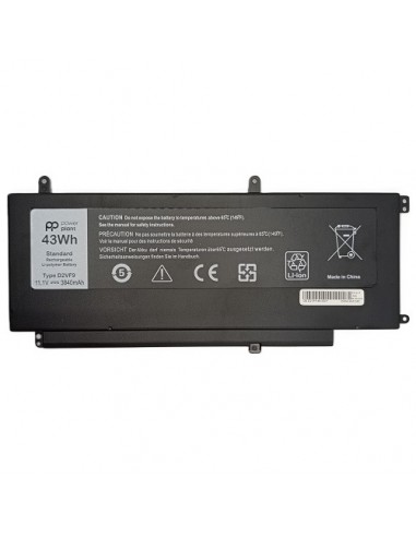 Nešiojamo kompiuterio baterija DELL D2VF9, 3840mAh, Power Plant