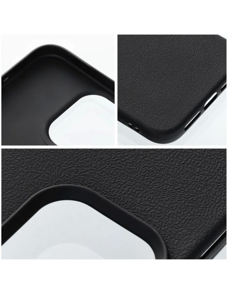 Dėklas Rubber TPU Samsung A165 A16 4G/A166 A16 5G juodas