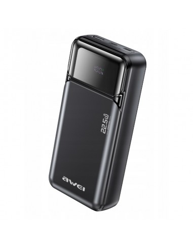 Išorinė baterija Power Bank Awei PA-92 22.5W 20000mAh juoda