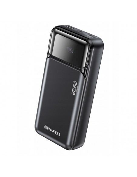 Išorinė baterija Power Bank Awei PA-92 22.5W 20000mAh juoda