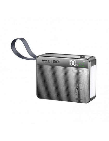 Išorinė baterija Power Bank Remax FP-5 27W 60000mAh pilka