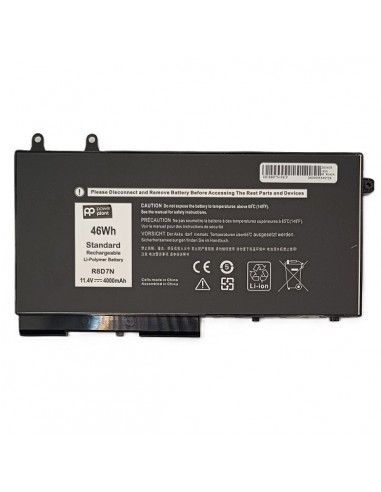 Nešiojamo kompiuterio baterija DELL R8D7N, 4000mAh, Power Plant