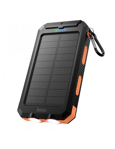 Išorinė baterija Power Bank Hoco J164 Solar 10W 8000mAh juoda
