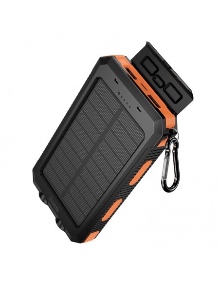 Išorinė baterija Power Bank Hoco J164 Solar 10W 8000mAh juoda