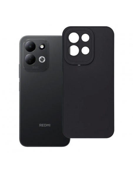 Dėklas Matt TPU Xiaomi Redmi 17 4G/5G juodas
