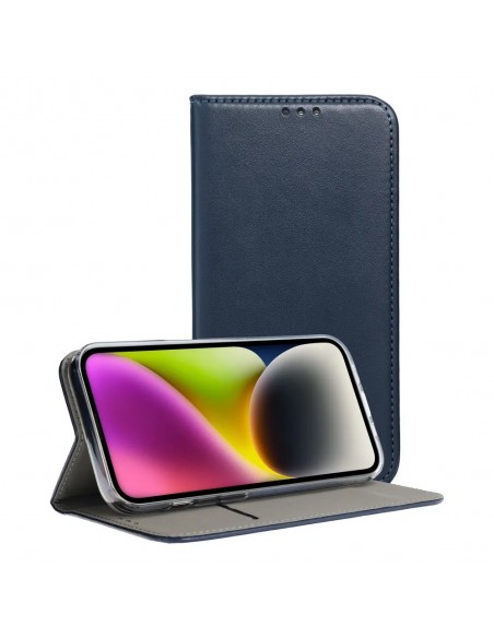 Dėklas Smart Magnetic Samsung S741 S26 FE tamsiai mėlynas