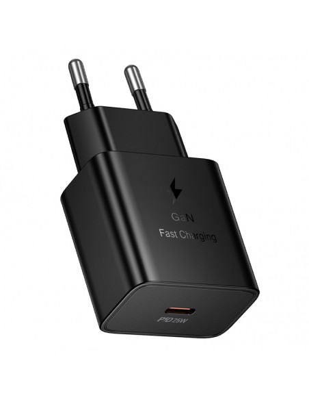 Įkroviklis Hoco N76 25W USB-C juodas