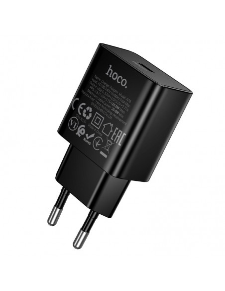 Įkroviklis Hoco N76 25W USB-C juodas