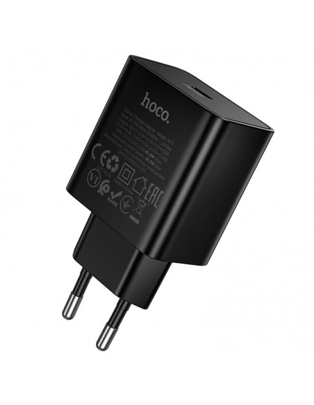 Įkroviklis Hoco N77 45W USB-C juodas