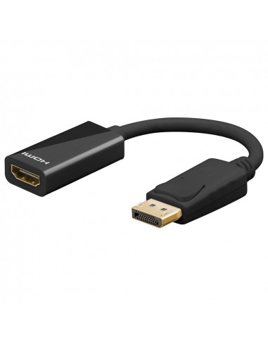 HDMI į DisplayPort 10cm adapteris