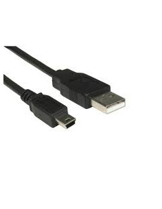 USB 2.0 - miniUSB kabelis 1M