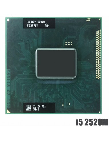 Intel® Core™ i5-2520M 3M Cache, up to...