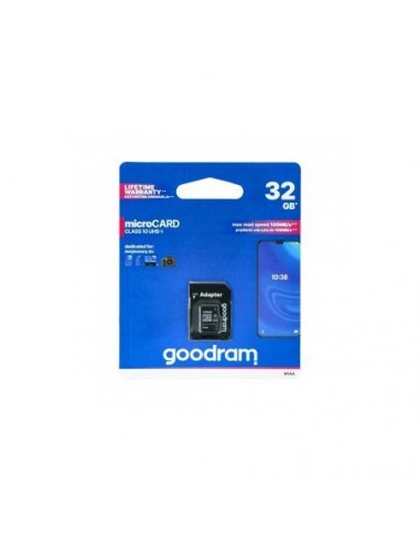 Micro SD atminties kortelė 32GB Goodram