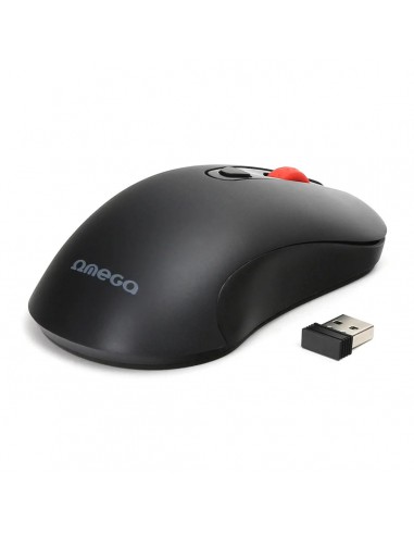 Omega juoda belaidė (Wireless) pelė
